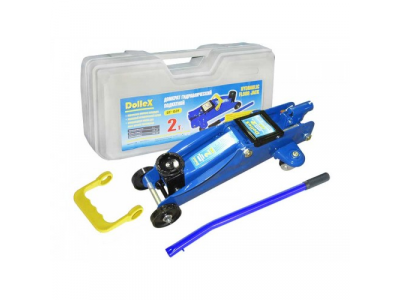 Домкрат подкатной "DOLLEX" 2 т 135-335мм (в кейсе)