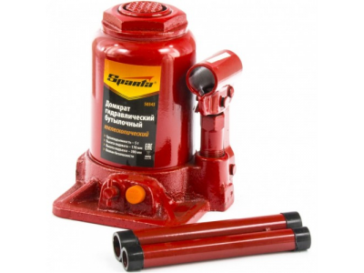 Домкрат гидравлический бутылочный телескопический, 5 т, h подъема 170-390 мм Sparta