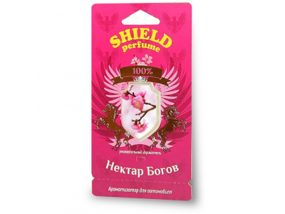 Ароматизатор FOUETTE "Shield perfume" мембранный "Нектар Богов" S-5