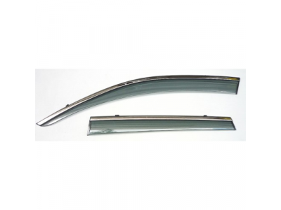 Ветровики Artway Nissan Teana 08- с металл. хром-молдингом от ARTWAY Ветровики Artway Nissan Teana 08- с металл. хром-молдингом