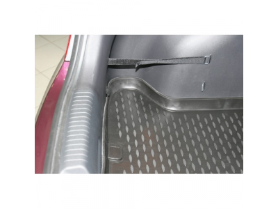 Коврик в багажник HYUNDAI Solaris, 2010-2014, 2014-2016 хб. (полиуретан)