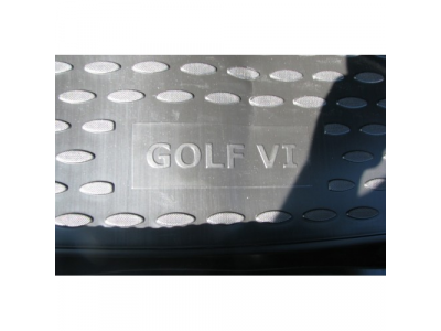 Коврик в багажник VW Golf VI 04/2009->, хб. (полиуретан)