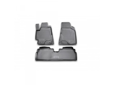 Коврики в салон TOYOTA Highlander 2002-2005, 4 шт. (полиуретан)