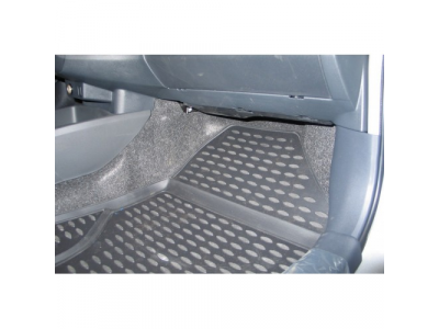 Коврики в салон TOYOTA Yaris 01/2006-2010, 3 шт. (полиуретан)