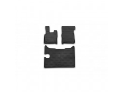 Коврики в салон DAF XF 2014->, 3 шт. (полиуретан)