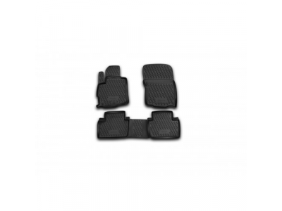 Коврики в салон PEUGEOT 4007 2007->, 4 шт. (полиуретан)