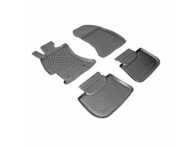 Коврики в салон Norplast NPL-Po-84-80-B Subaru XV (2012-2016)