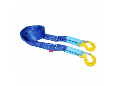 Ремень буксировочный эластичный 4.5 т 5 м серия "Стандарт" Крюк/Крюк, Tplus от TPLUS Ремень буксировочный эластичный 4.5 т 5 м серия "Стандарт" Крюк/Крюк, Tplus