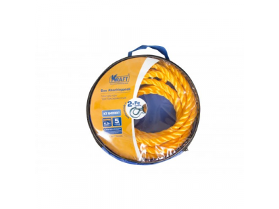 Трос буксировочный канатный 5 тонн в сумке 4,5 м (2 мет.кр.,полипропилен) от KRAFT Трос буксировочный канатный 5 тонн в сумке 4,5 м (2 мет.кр.,полипропилен)