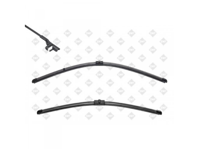 Щетки стеклоочистителя SWF VISIOFLEX,передняя,2 шт., 1K0998002A, 600mm/24", бескаркасная