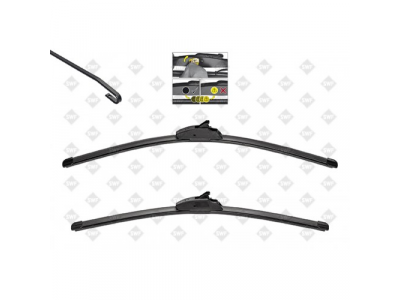 Щетки стеклоочистителя SWF VISIOFLEX,передняя, 2 шт, 600mm/24", бескаркасная от SWF Щетки стеклоочистителя SWF VISIOFLEX,передняя, 2 шт, 600mm/24", бескаркасная