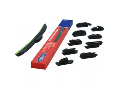 Гибриная щётка стеклоочистителя 430мм (9 адаптеров)