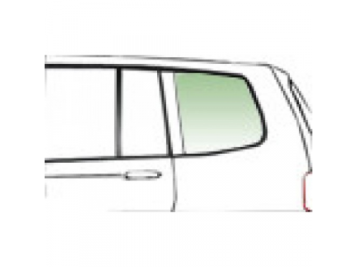 HYUNDAI SANTA FE 2006- СТЕКЛО ФОРТОЧКИ ЗАДНЕЕ ЛЕВОЕ ЗЕЛЕНОЕ