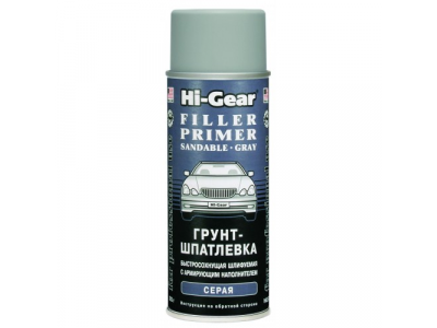 Грунт-шпатлевка с армирующим наполнителем, серая FILLER PRIMER SANDABLE от HI-GEAR Грунт-шпатлевка с армирующим наполнителем, серая FILLER PRIMER SANDABLE