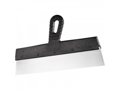 Шпатель фасадный из нержавеющей стали, 600 мм, пластмассовая ручка Сибртех