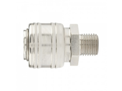 Муфта универсальная быстросъемная ("мама"), внешняя резьба 1/4", 2 шт. // Stels