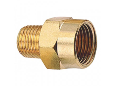 Переходник внутренняя резьба 1/2 - наружная резьба 3/8