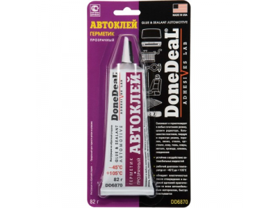 "Автоклей", клей-герметик прозрачный от DONE DEAL "Автоклей", клей-герметик прозрачный