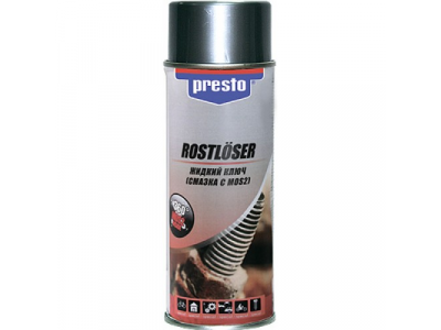 Жидкий ключ (смазка с МОS2) PRESTO 0,4л