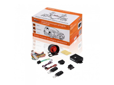 Автосигнализация ЦИТАДЕЛЬ с сиреной от Airline Автосигнализация ЦИТАДЕЛЬ с сиреной
