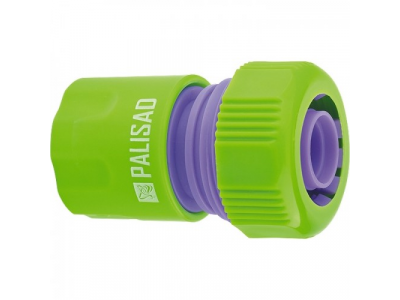 Соединитель пластмассовый быстросъемный для шланга 3/4"// PALISAD от PALISAD Соединитель пластмассовый быстросъемный для шланга 3/4"// PALISAD
