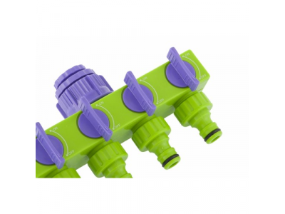 Разветвитель четырёхканальный 1/2"-3/4", регулируемый // PALISAD от PALISAD Разветвитель четырёхканальный 1/2"-3/4", регулируемый // PALISAD