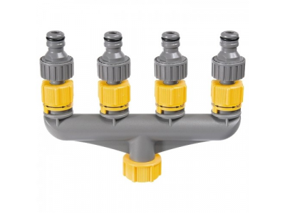 Разветвитель четырёхканальный (пластиковый) // PALISAD LUXE от PALISAD Разветвитель четырёхканальный (пластиковый) // PALISAD LUXE