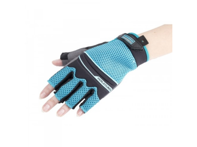 Перчатки комбинированные облегченные, открытые пальцы, AKTIV, М// GROSS