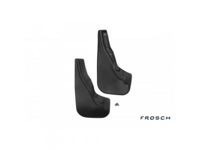 Брызговики передние FIAT DOBLO, 2014-> фург. 2 шт. (полиуретан)
