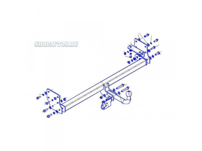 Фаркоп на Kia Picanto хэтчбек 2011г.-по н.в.