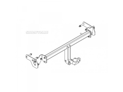 Фаркоп на Chevrolet Spark хэтчбек 2011г.-по н.в.