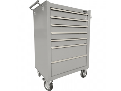 Тележка инструментальная 7-ми полочная (серая) от OMBRA Тележка инструментальная 7-ми полочная (серая)