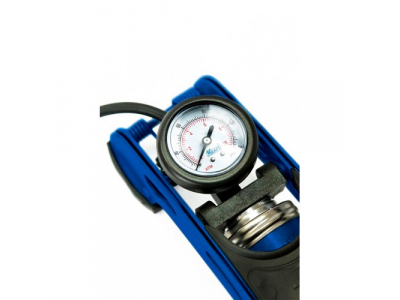 Насос ножной с манометром (1 цилиндр) в сумке от KRAFT Насос ножной с манометром (1 цилиндр) в сумке