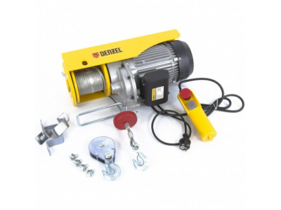 Тельфер электрический TF-1200,1.2 т, 1800 Вт, высота 12 м, 8 м/мин Denzel от DENZEL Тельфер электрический TF-1200,1.2 т, 1800 Вт, высота 12 м, 8 м/мин Denzel