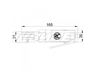 3000, Угловой гайковерт 1/4" от RODCRAFT 3000, Угловой гайковерт 1/4"