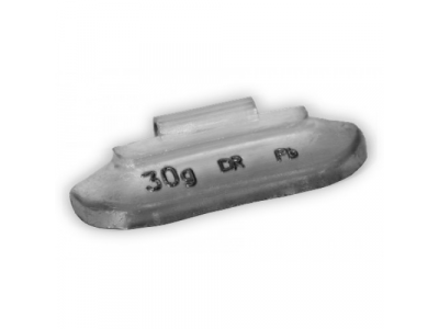 Грузик балансировочный для стальных дисков 30 г от DR. REIFEN Грузик балансировочный для стальных дисков 30 г