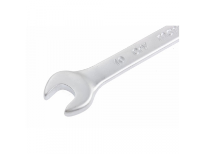 Ключ комбинированный, 10 мм, CrV, матовый хром// MATRIX