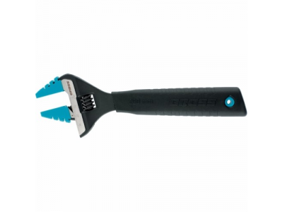 Ключ разводной, 250 мм,CrV, тонкие губки, защитные насадки //GROSS от GROSS Ключ разводной, 250 мм,CrV, тонкие губки, защитные насадки //GROSS