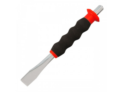 Зубило 18x190 мм, с протектором, KING TONY от KING TONY Зубило 18x190 мм, с протектором, KING TONY