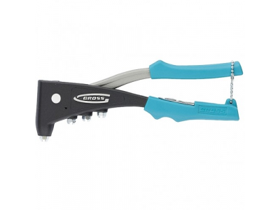 Заклёпочник литой, усиленный, заклёпки 2,4-4,8мм// GROSS