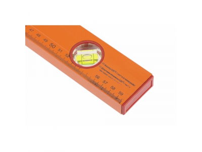 Уровень алюминиевый, 600 мм, 3 глазка, желтый, линейка// SPARTA от SPARTA Уровень алюминиевый, 600 мм, 3 глазка, желтый, линейка// SPARTA