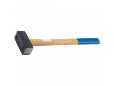 Кувалда, 3000 г, кованая головка, деревянная рукоятка// СИБРТЕХ