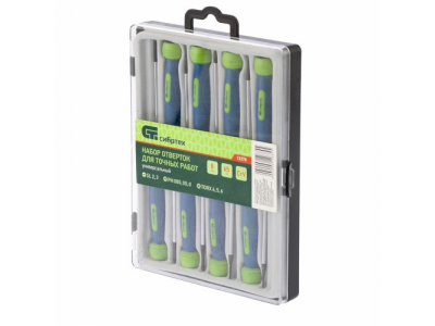 Набор отверток для точных работ универсальный, 8 шт., Crv//Сибртех