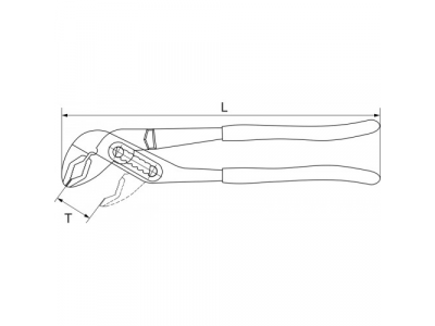 Клещи переставные 300 мм от THORVIK Клещи переставные 300 мм