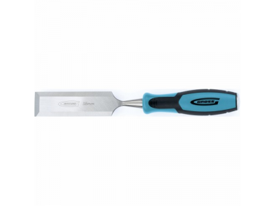 Долото-стамеска PIRANHA, 38 мм, двухкомпонентная эргономичная рукоятка GROSS от GROSS Долото-стамеска PIRANHA, 38 мм, двухкомпонентная эргономичная рукоятка GROSS