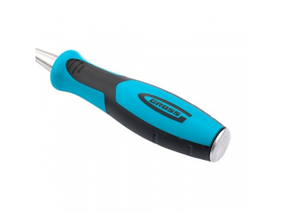 Долото-стамеска PIRANHA, 22 мм, двухкомпонентная эргономичная рукоятка GROSS от GROSS Долото-стамеска PIRANHA, 22 мм, двухкомпонентная эргономичная рукоятка GROSS