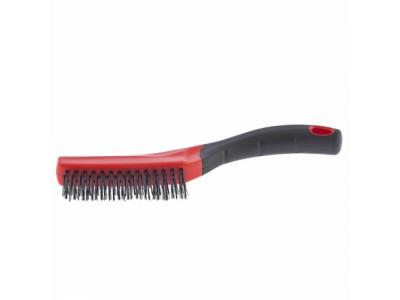 Щетка зачистная 3-х рядная, двухкомпонентная рукоятка MATRIX