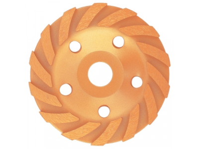 Чашка алмазная зачистная, 125 мм, турбо-сегмент MATRIX