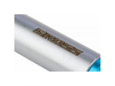 Адаптер для бит с двойным держателем и магнитом, 65мм, 1/4"//GROSS