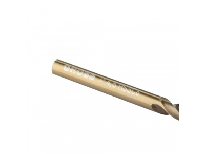 Сверло спиральное по металлу, 4,5 мм, HSS-Co GROSS